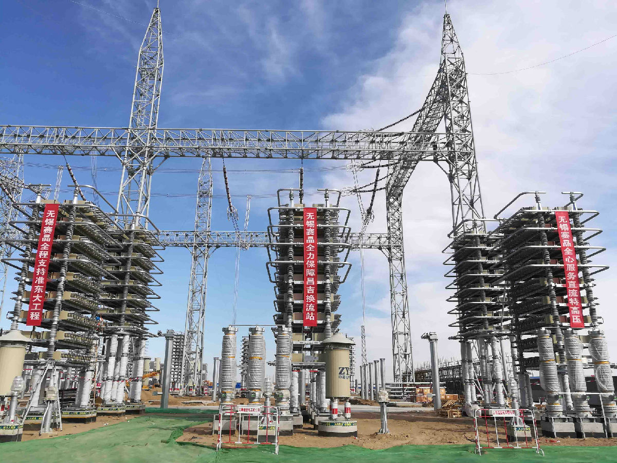 赛晶特高压直流输电昌吉换流站项目&mdash;&mdash;滤波器组电容器安装完成